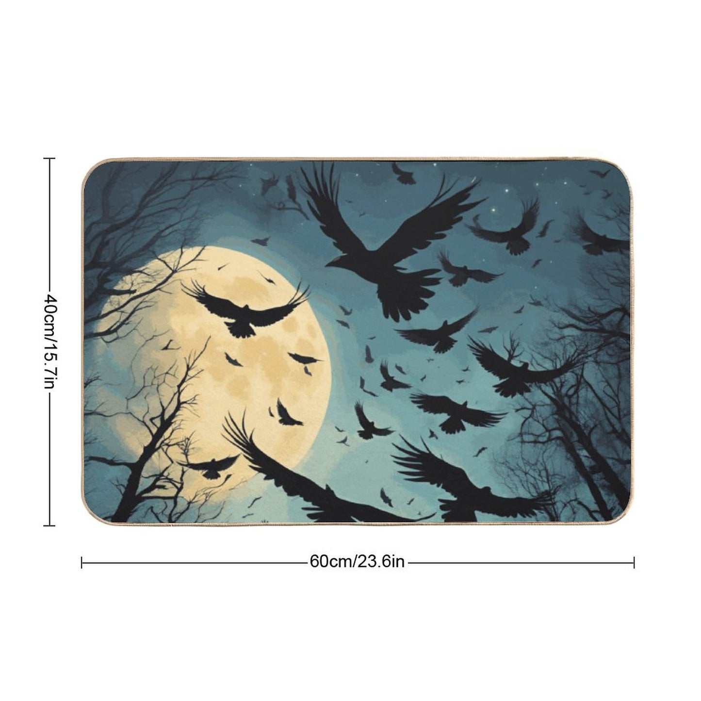 US Shipment-Flannel Non-slip Floor Mat-16"x24"/40x60cm