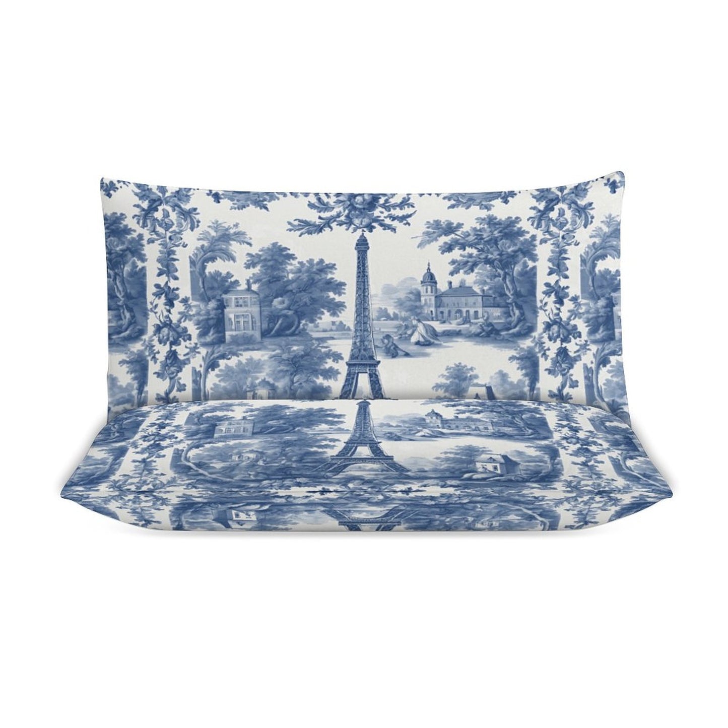 3-Piece Bedding Set-90"x90"/ 229x229cm (Dual-sided Printing)