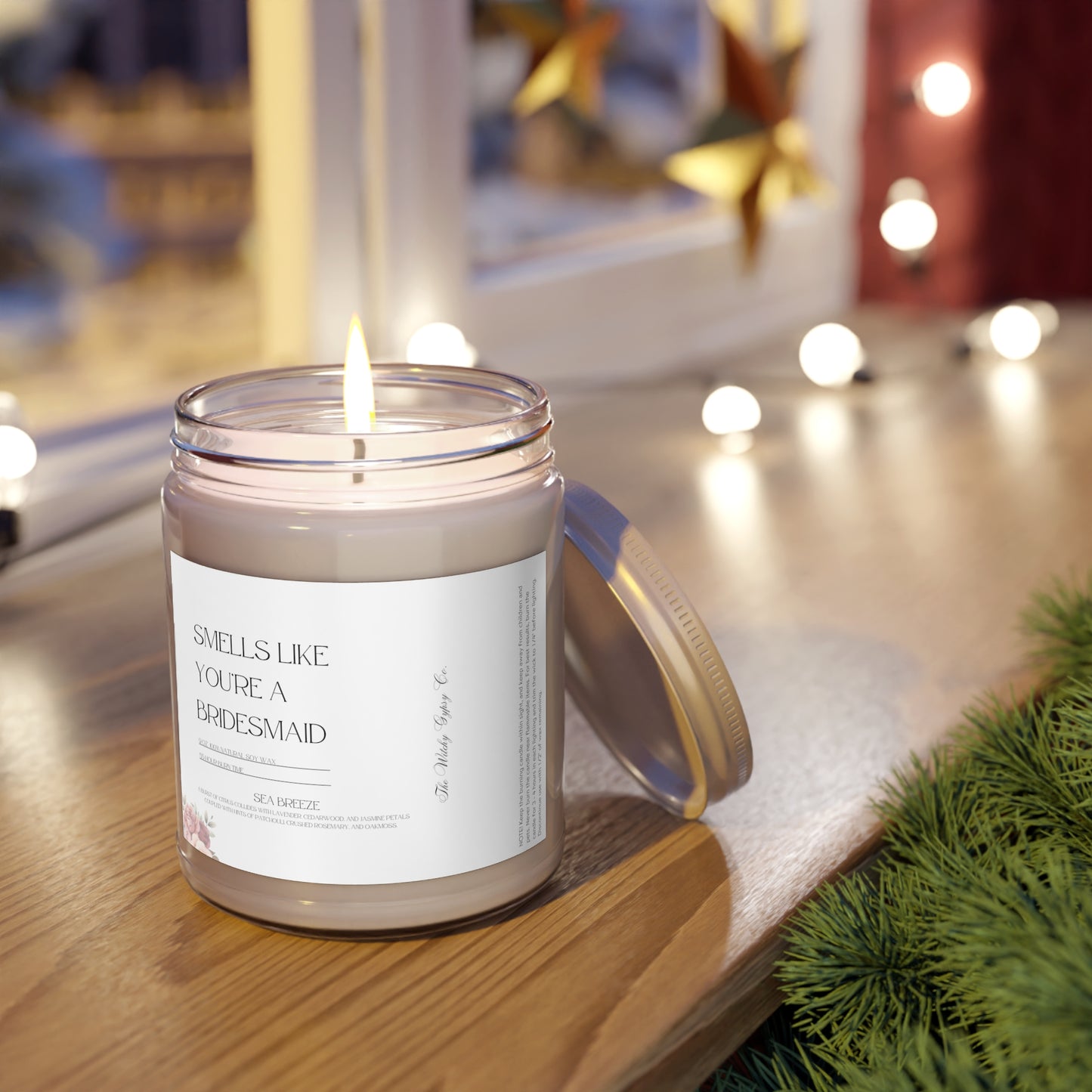 Smells like your a Bridesmaid Scented Candles, Bridesmaid Proposal Candle - The Witchy Gypsy