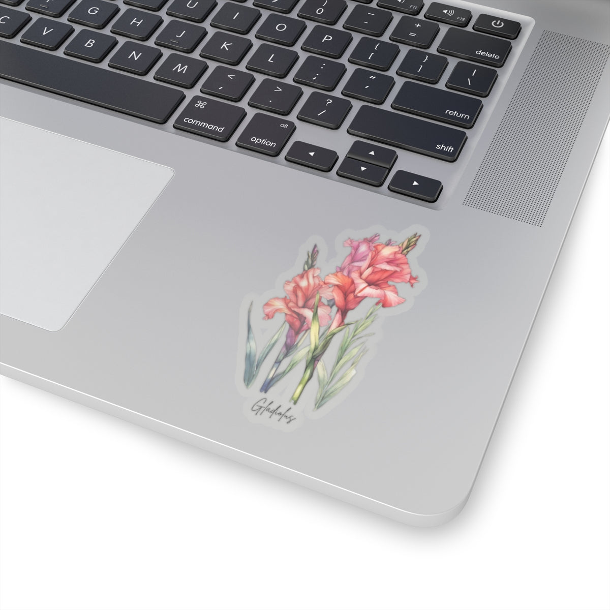 August Gladiolus Birth flower Kiss-Cut Stickers