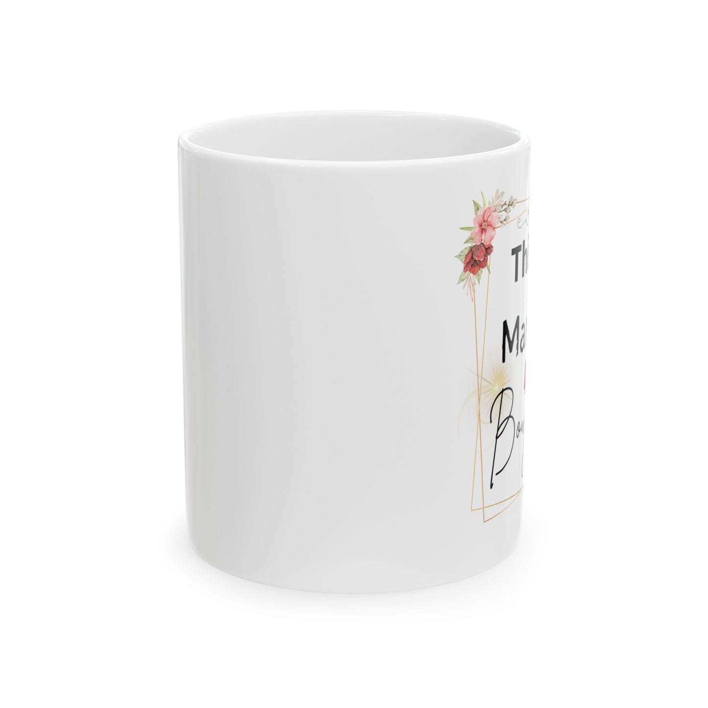 This Mama Bougie Ceramic Mug, 11oz