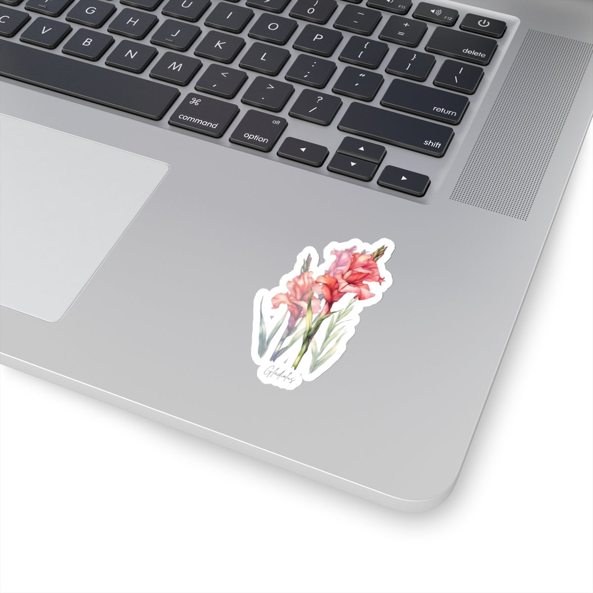 August Gladiolus Birth flower Kiss-Cut Stickers
