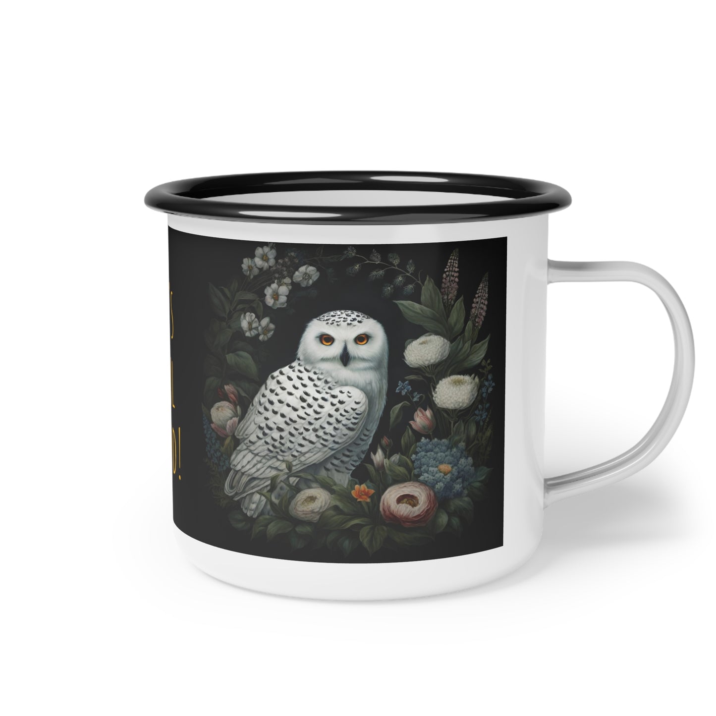 It's Owl Good Enamel Camp Cup
