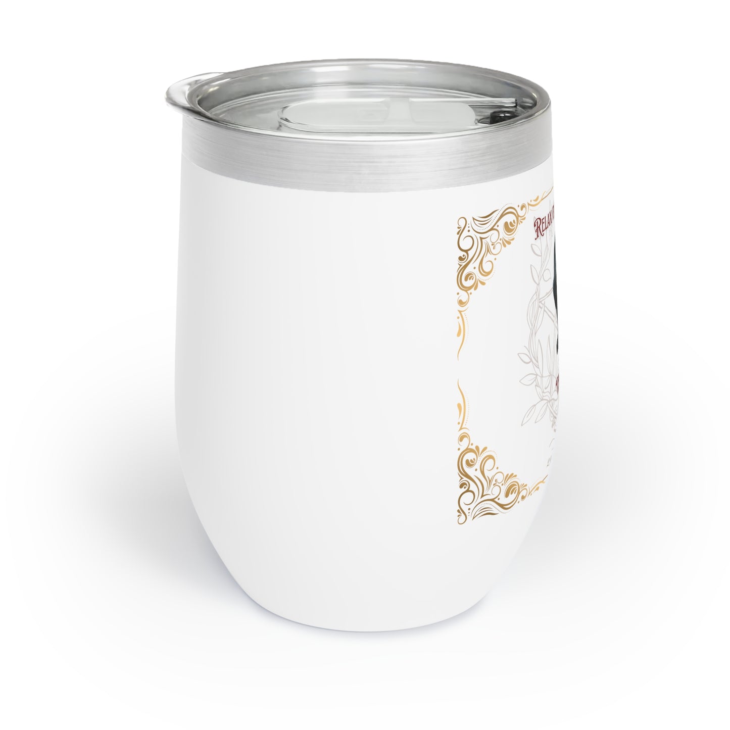Relax It's Only Magic Tumbler 20oz, Witchy Tumbler, Wicca Tumbler, Pagan Tumbler,Funny Tumbler,Crow Tumbler,Wiccan Gift, Witchy Girl