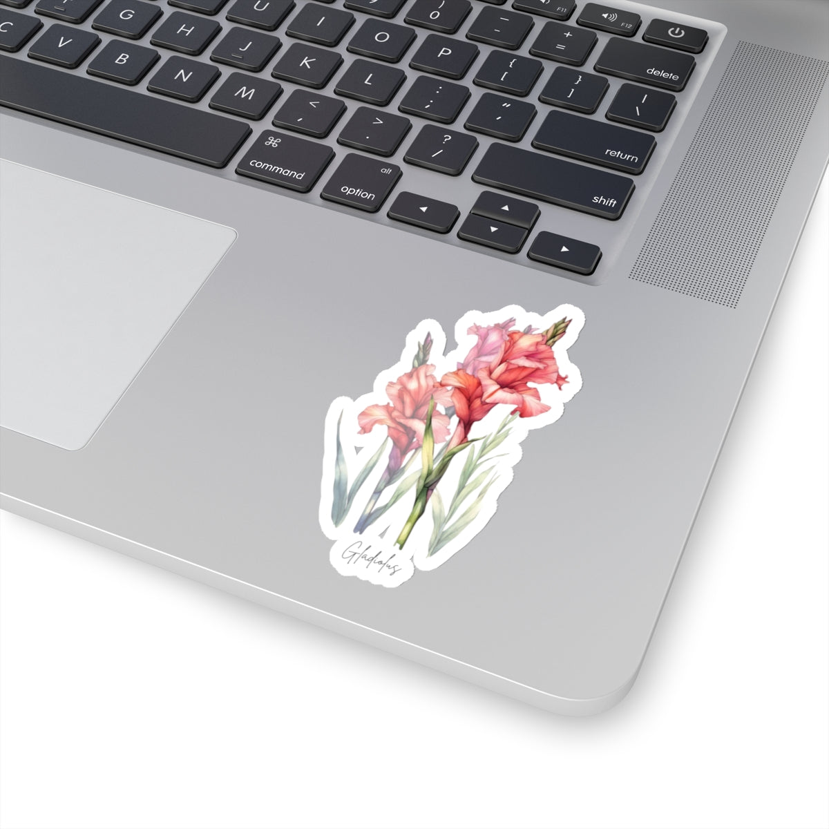 August Gladiolus Birth flower Kiss-Cut Stickers