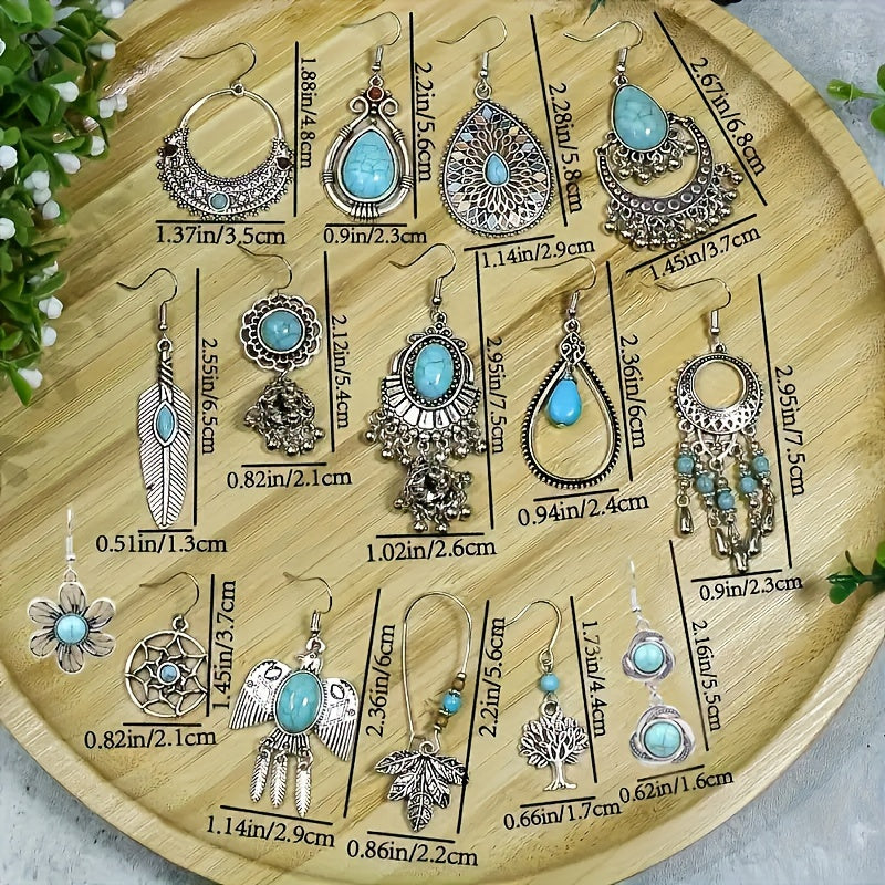 The Witchy Gypsy Bohemian Vintage Earring Set