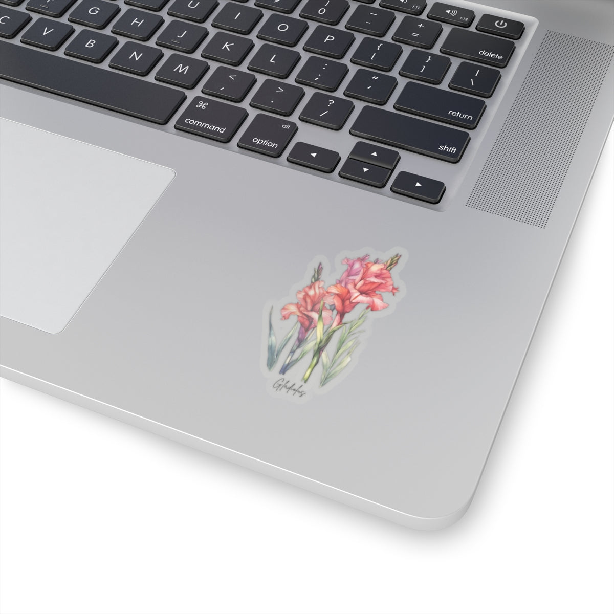 August Gladiolus Birth flower Kiss-Cut Stickers