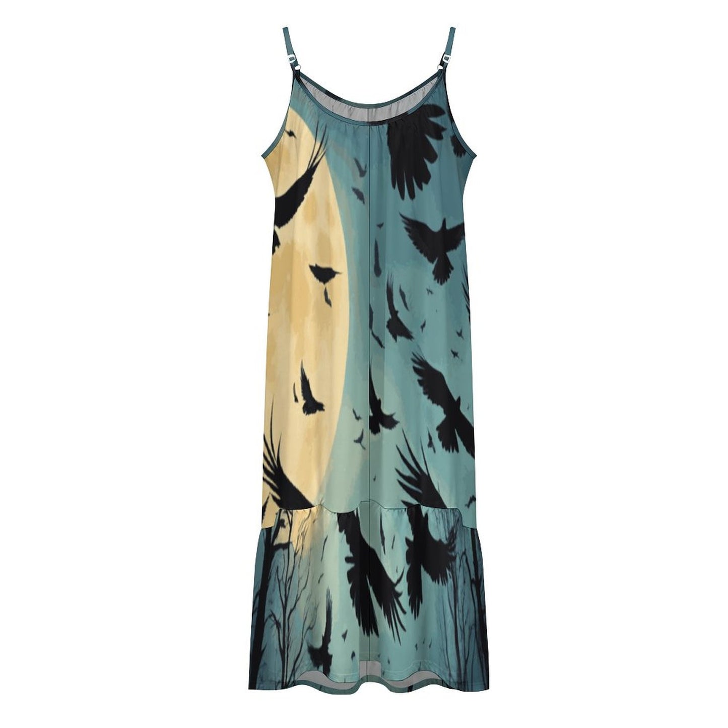 Spaghetti Strap Dress KQ (All-Over Printing)