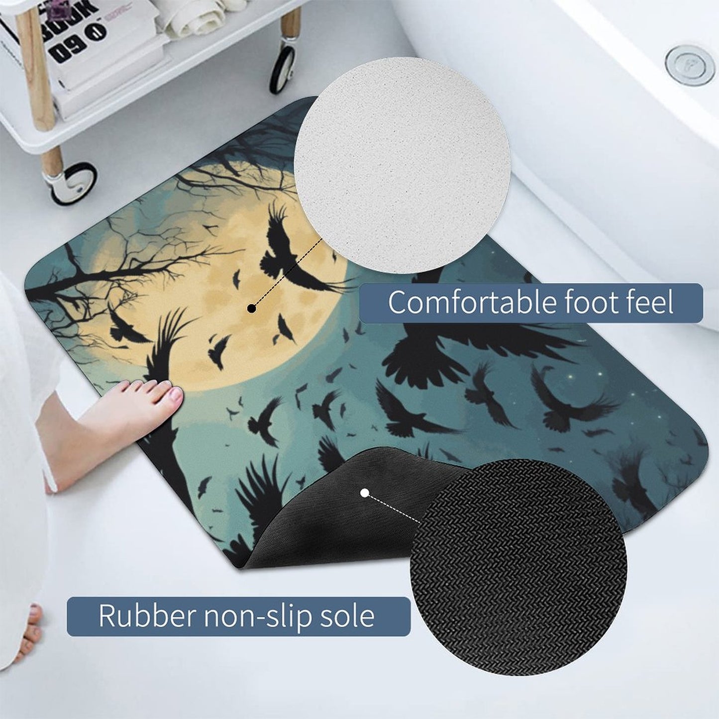 Diatomaceous Earth Bath Mat