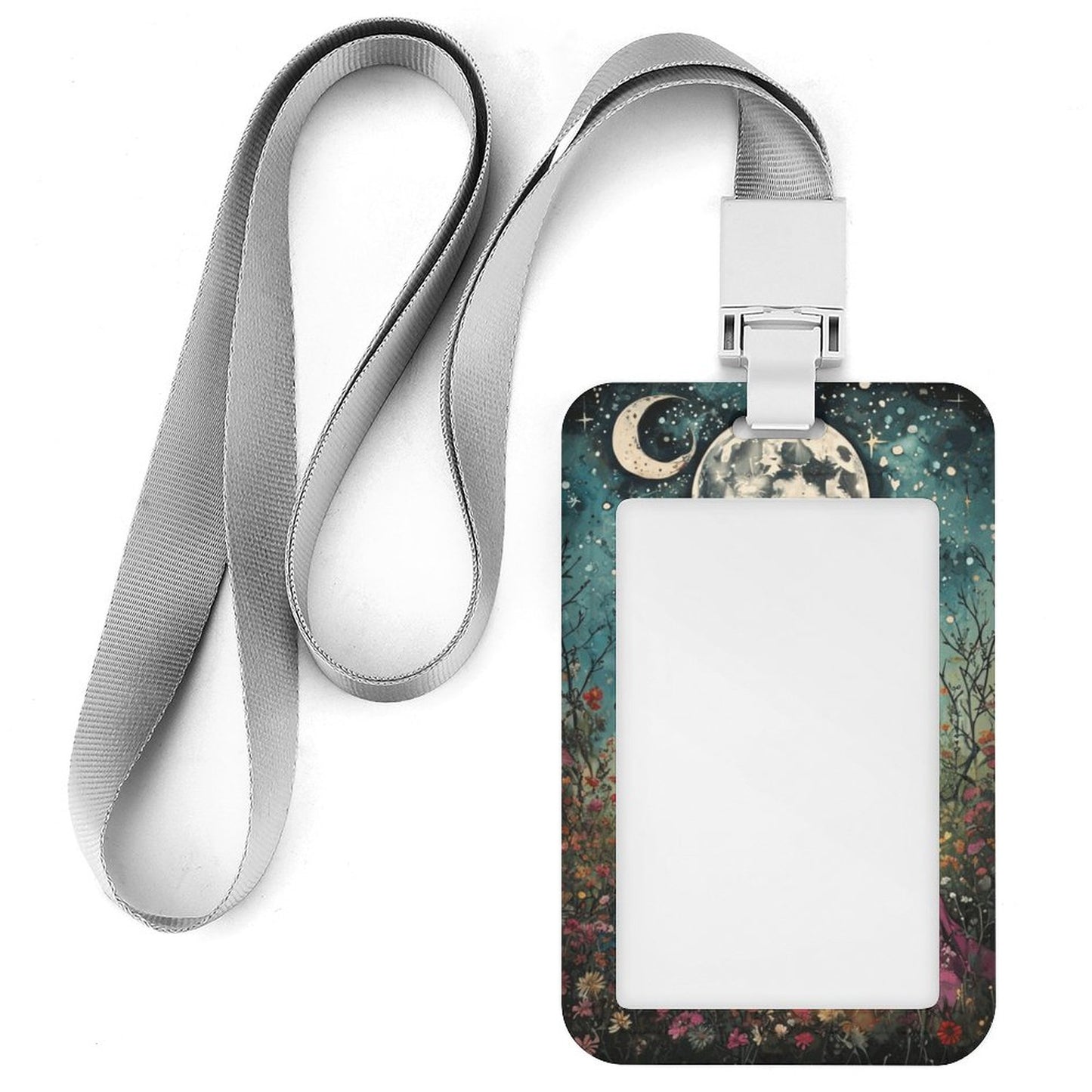 Boho Witches Vertical ID Badge Holder