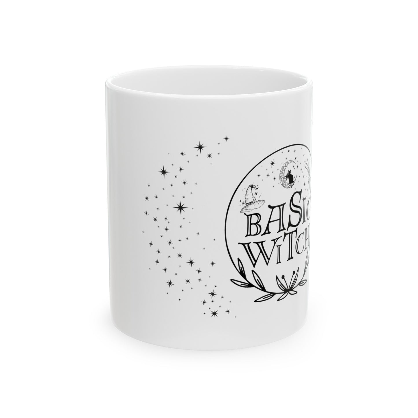 Basic Witch Ceramic Mug, 11oz, Witchy Mug - The Witchy Gypsy