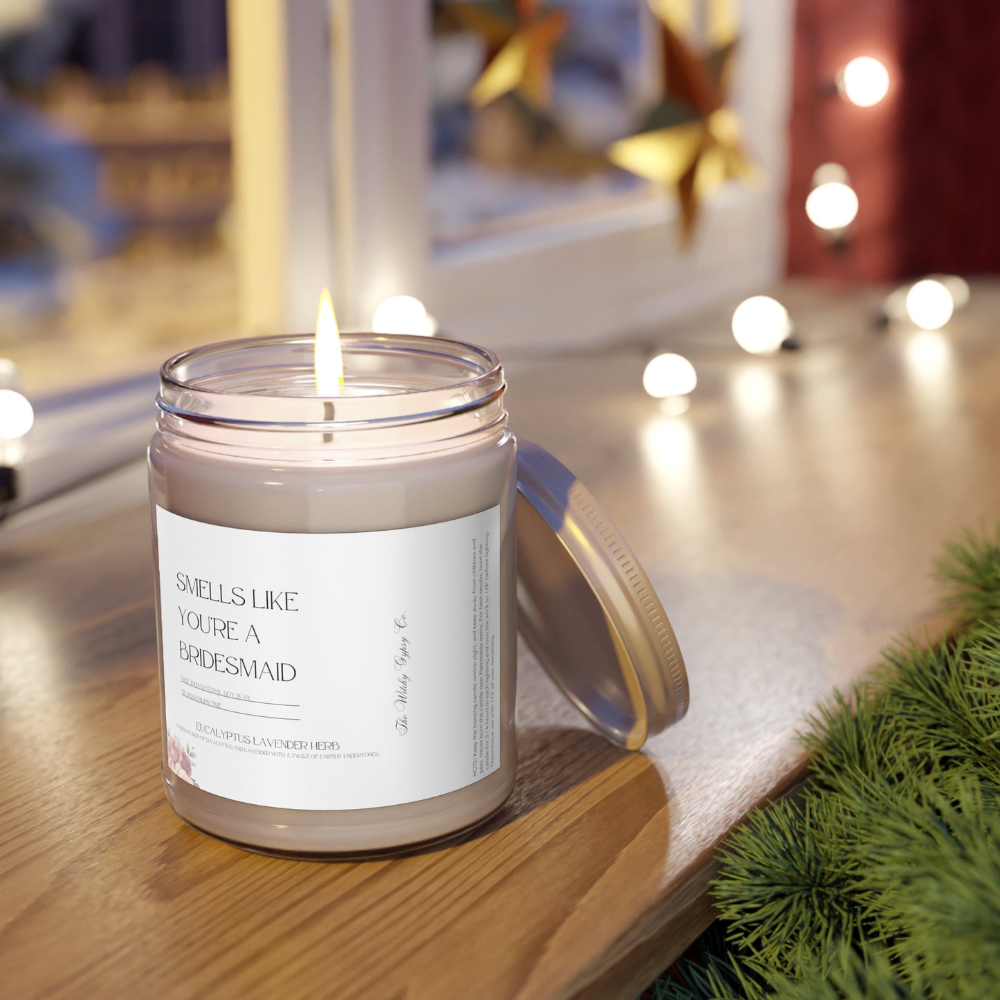 Smells like your a Bridesmaid Scented Candles, Bridesmaid Proposal Candle - The Witchy Gypsy