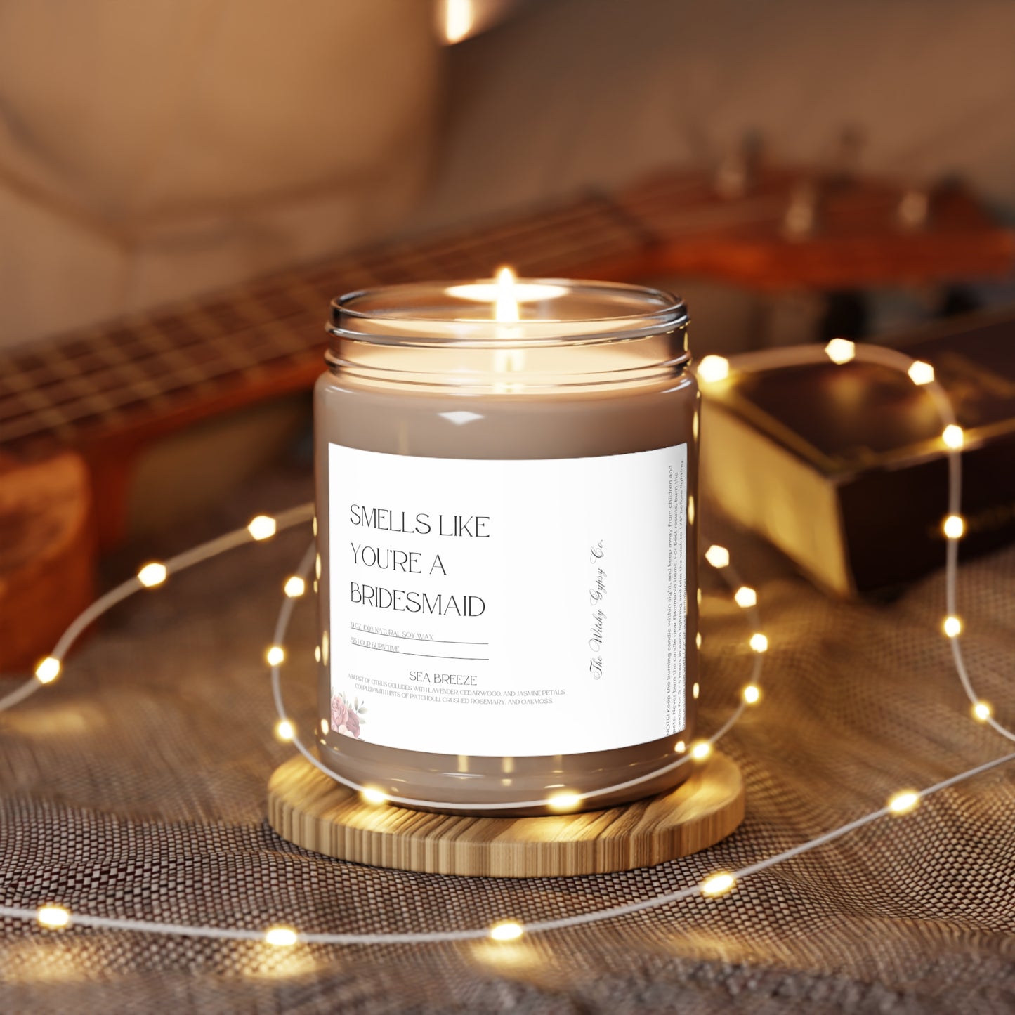 Smells like your a Bridesmaid Scented Candles, Bridesmaid Proposal Candle - The Witchy Gypsy