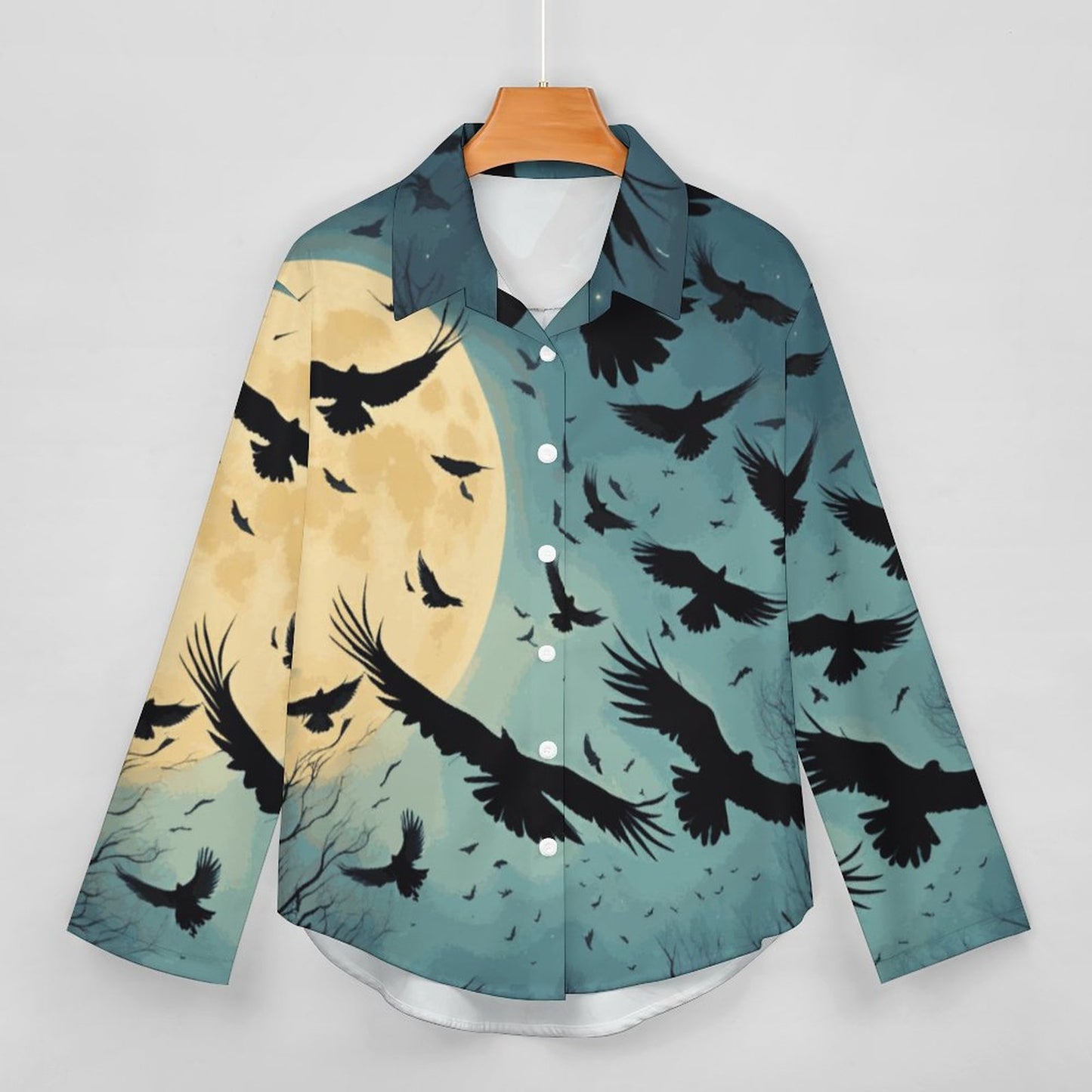 Women's Irregular Shirt B648 (All-Over Printing)