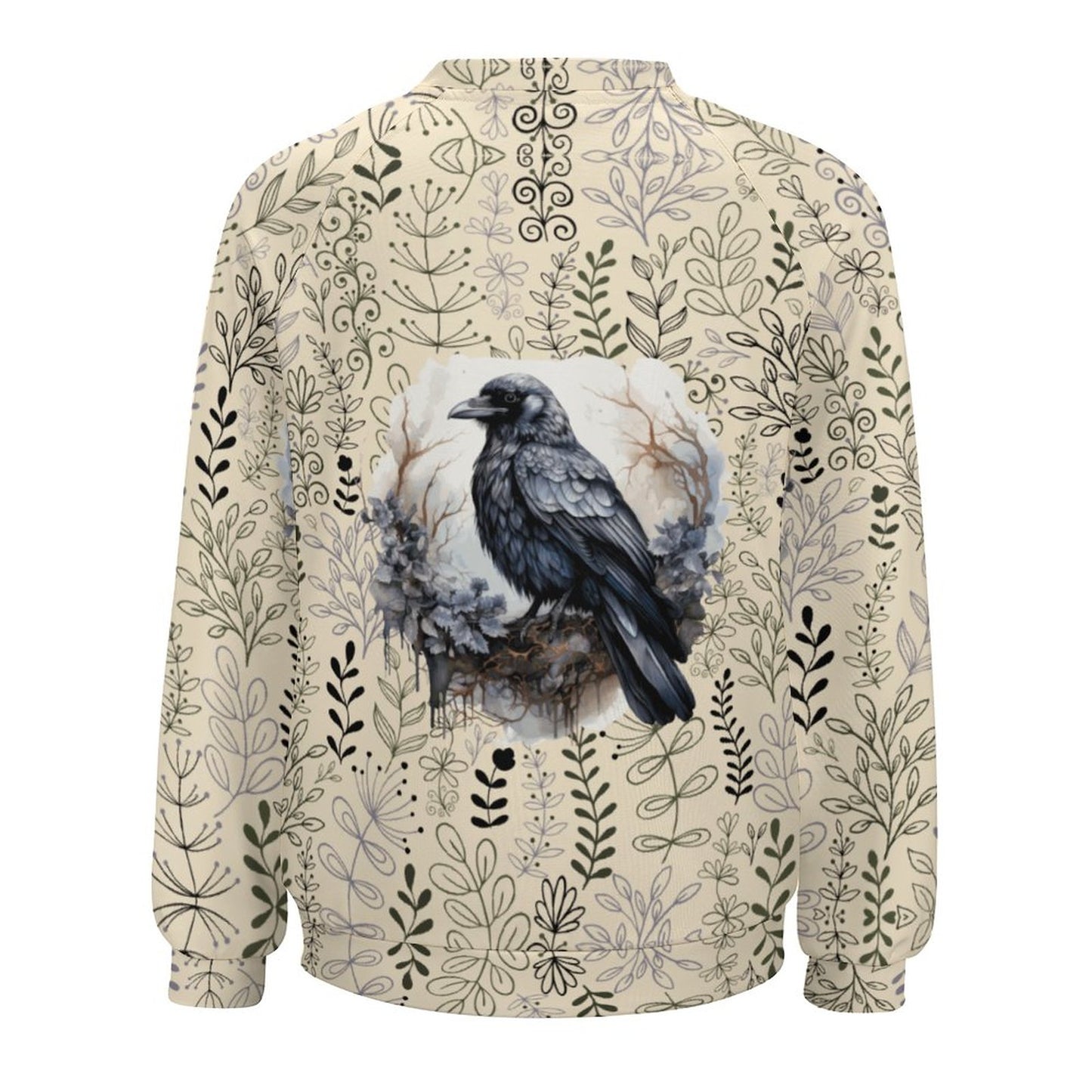 Crows Nest 280gsm Custom Sweatshirt Designs Raglan Style RHDEC2 (All-Over Printing)