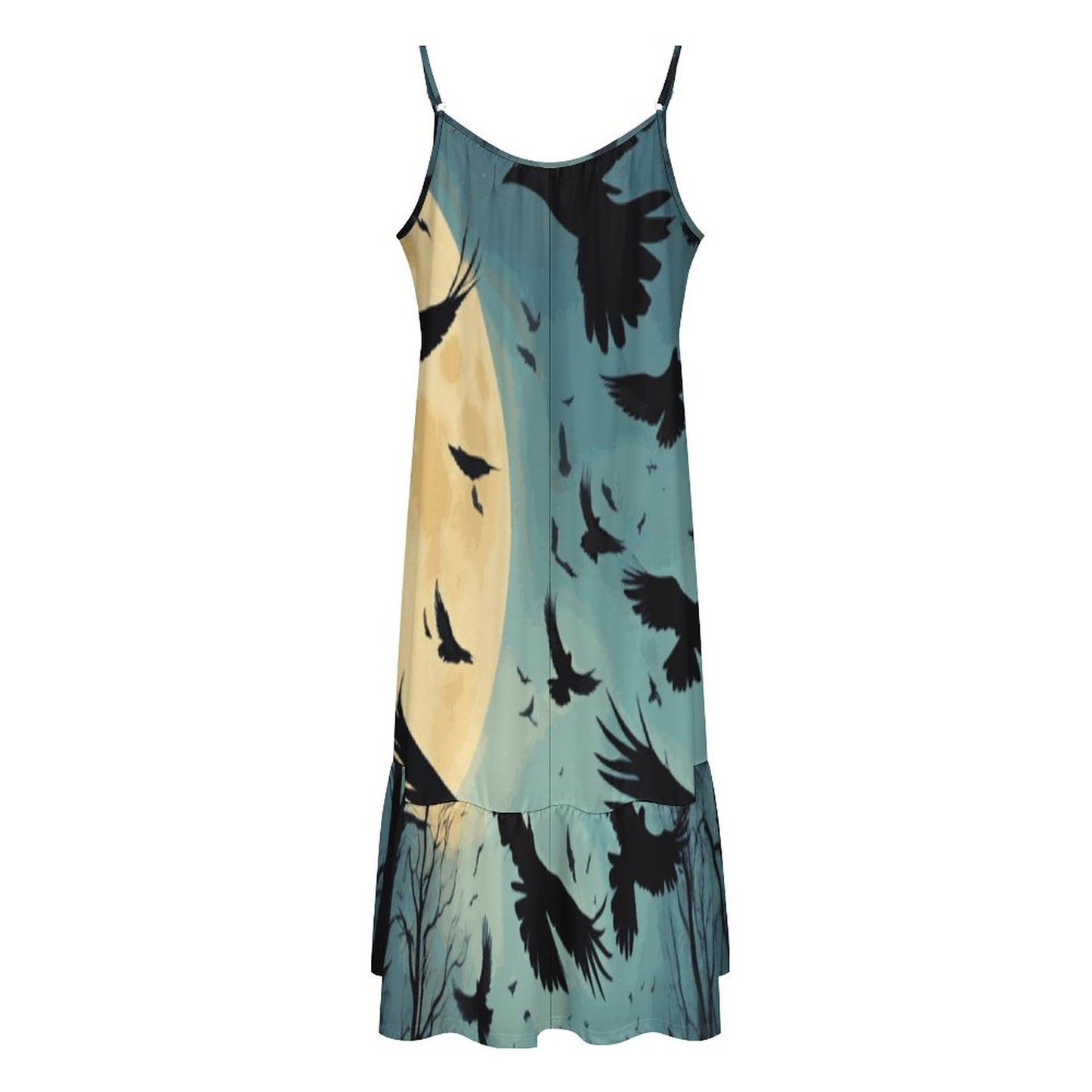 Spaghetti Strap Dress KQ (All-Over Printing)