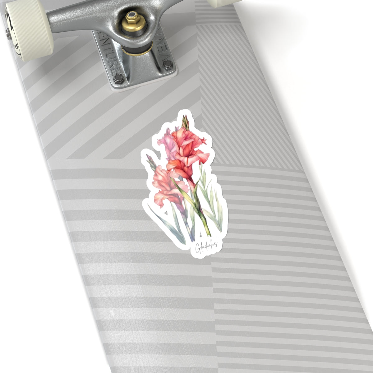 August Gladiolus Birth flower Kiss-Cut Stickers