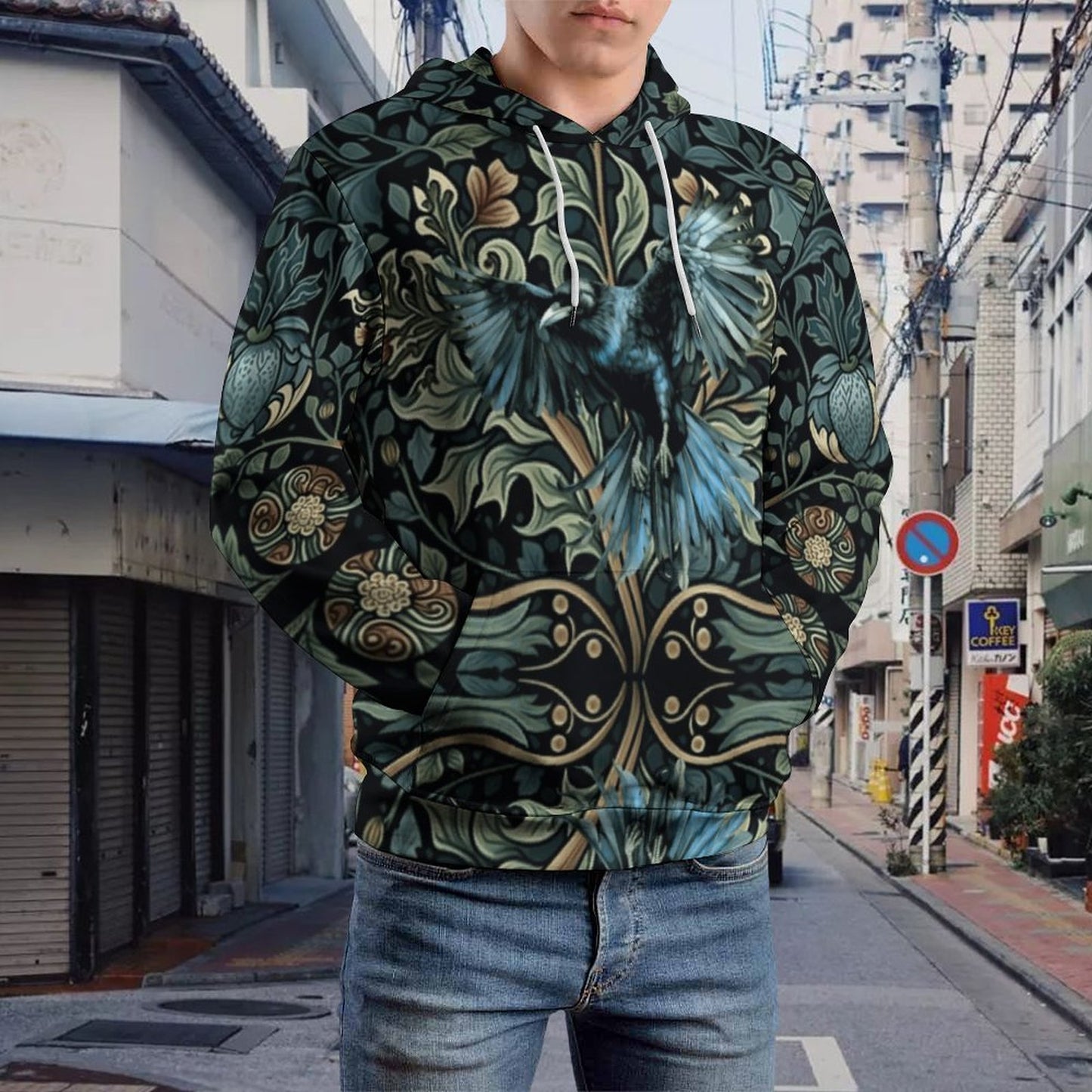 230gsm Hoodie for Women with Double-layer Cap (All-Over Printing)
