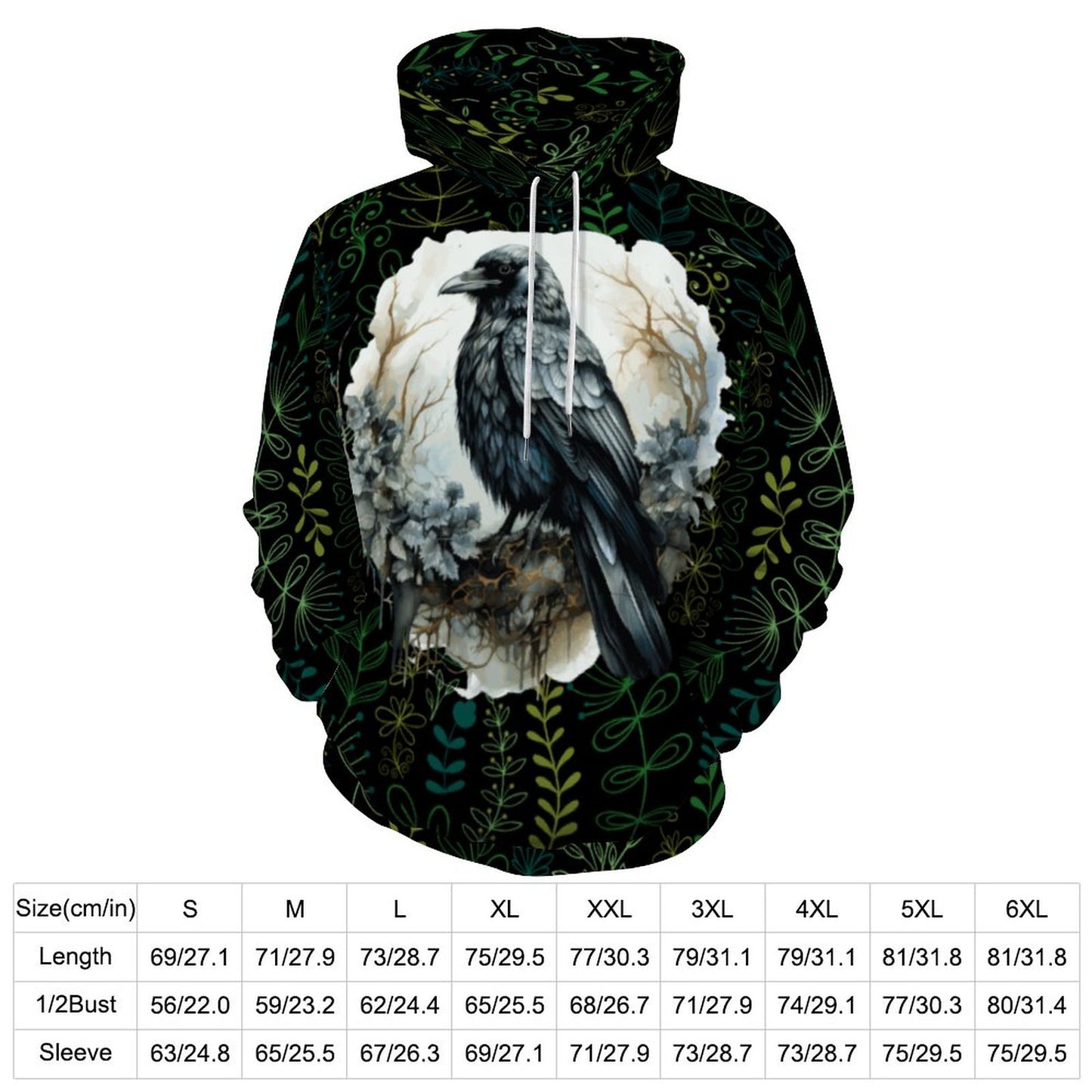 230gsm Hoodie for Women with Double-layer Cap (All-Over Printing)