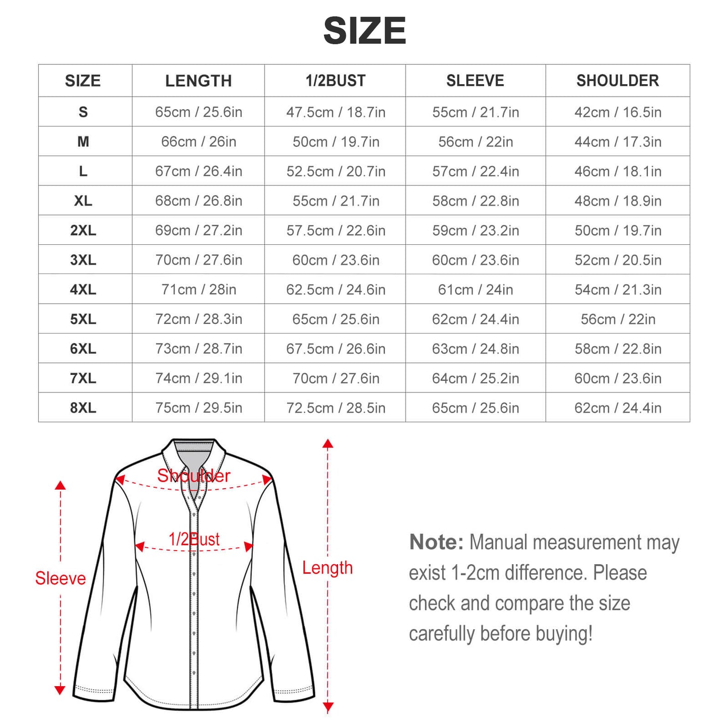 Women's Irregular Shirt B648 (All-Over Printing)