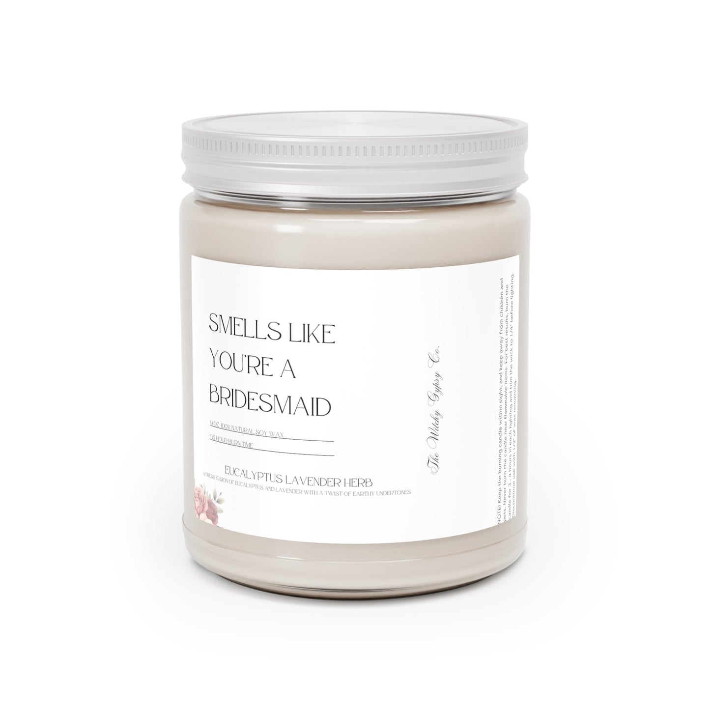 Smells like your a Bridesmaid Scented Candles, Bridesmaid Proposal Candle - The Witchy Gypsy