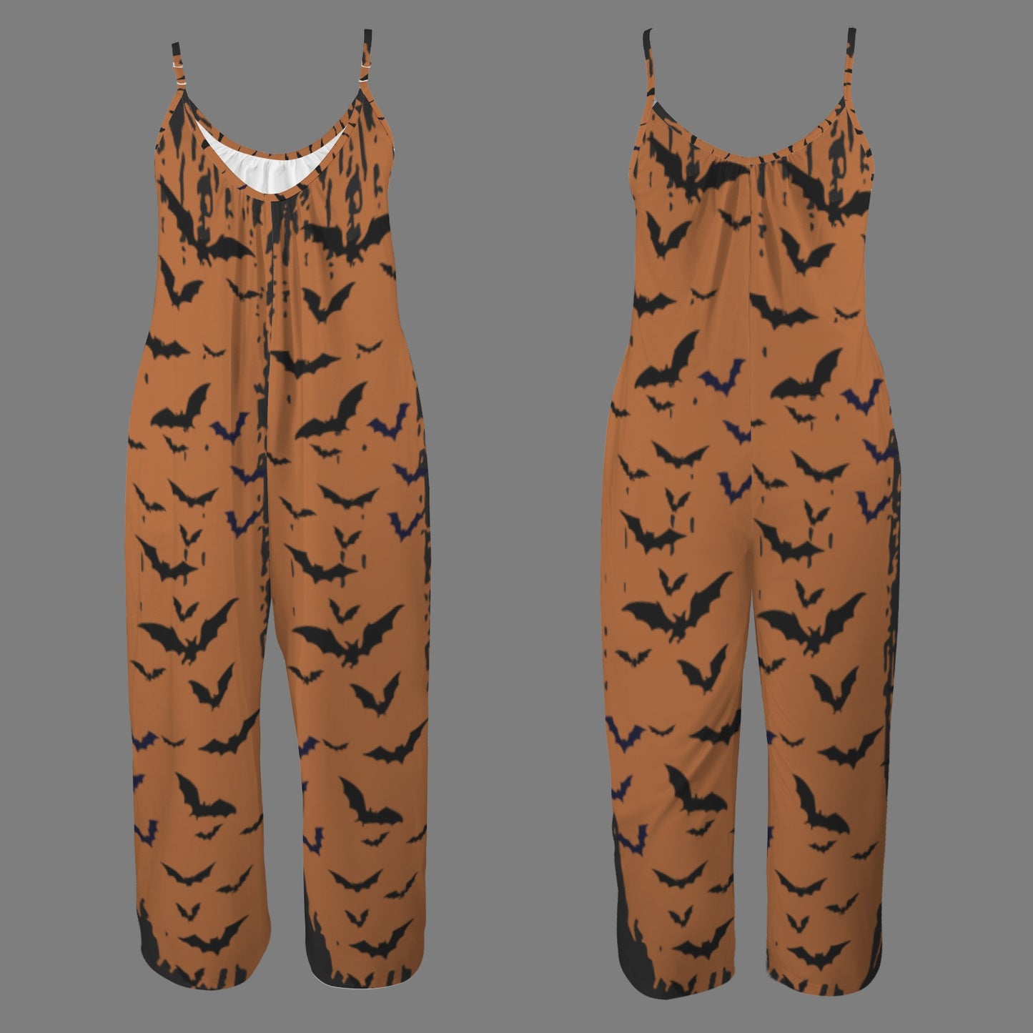 The Witchy Gypsy Cloud of Bats Jumpsuit
