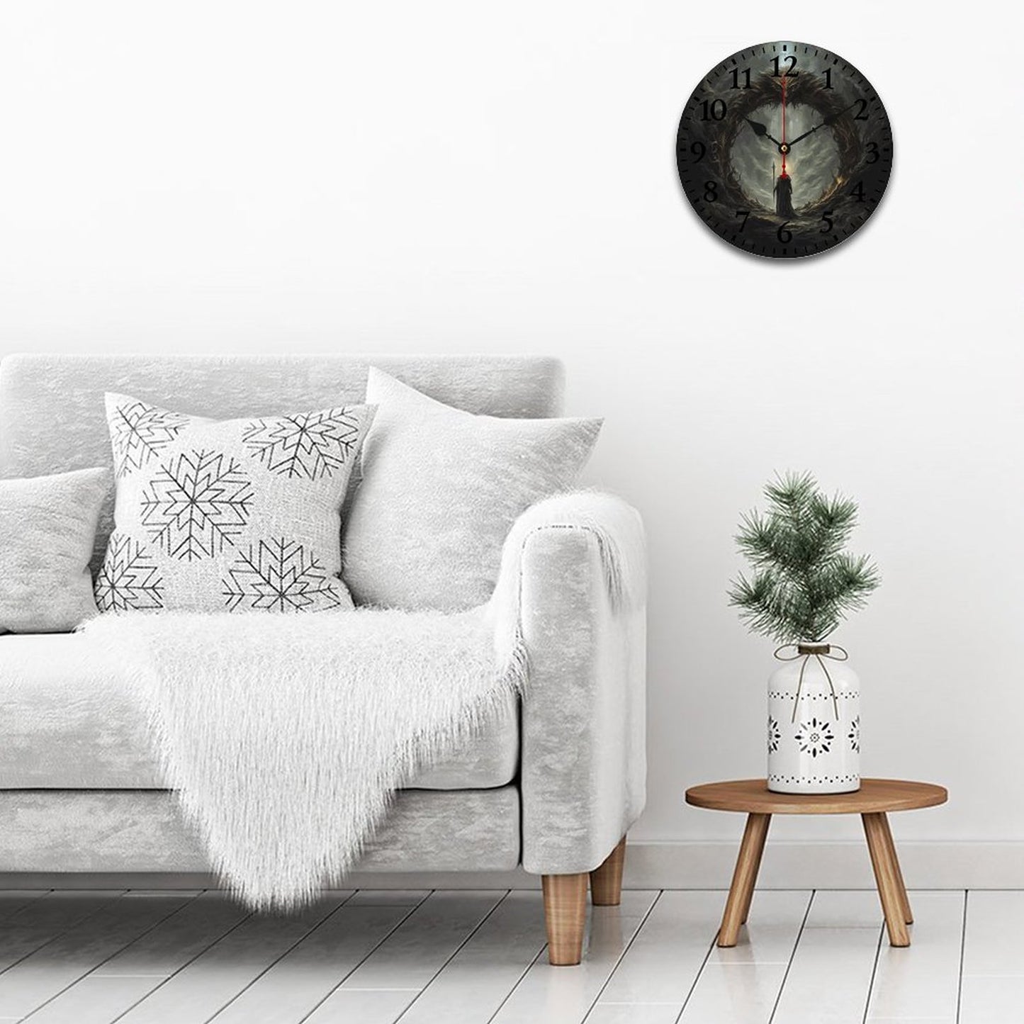 Age of Sigmar Wooden Wall Clock: Gaming Art Decor