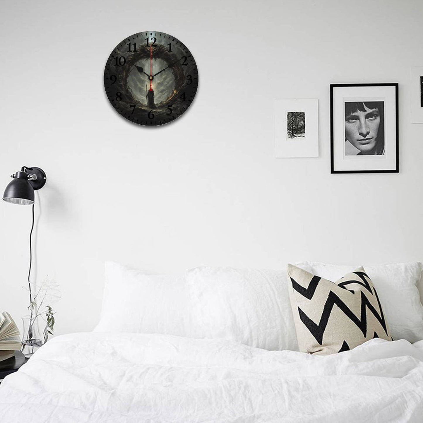 Age of Sigmar Wooden Wall Clock: Gaming Art Decor