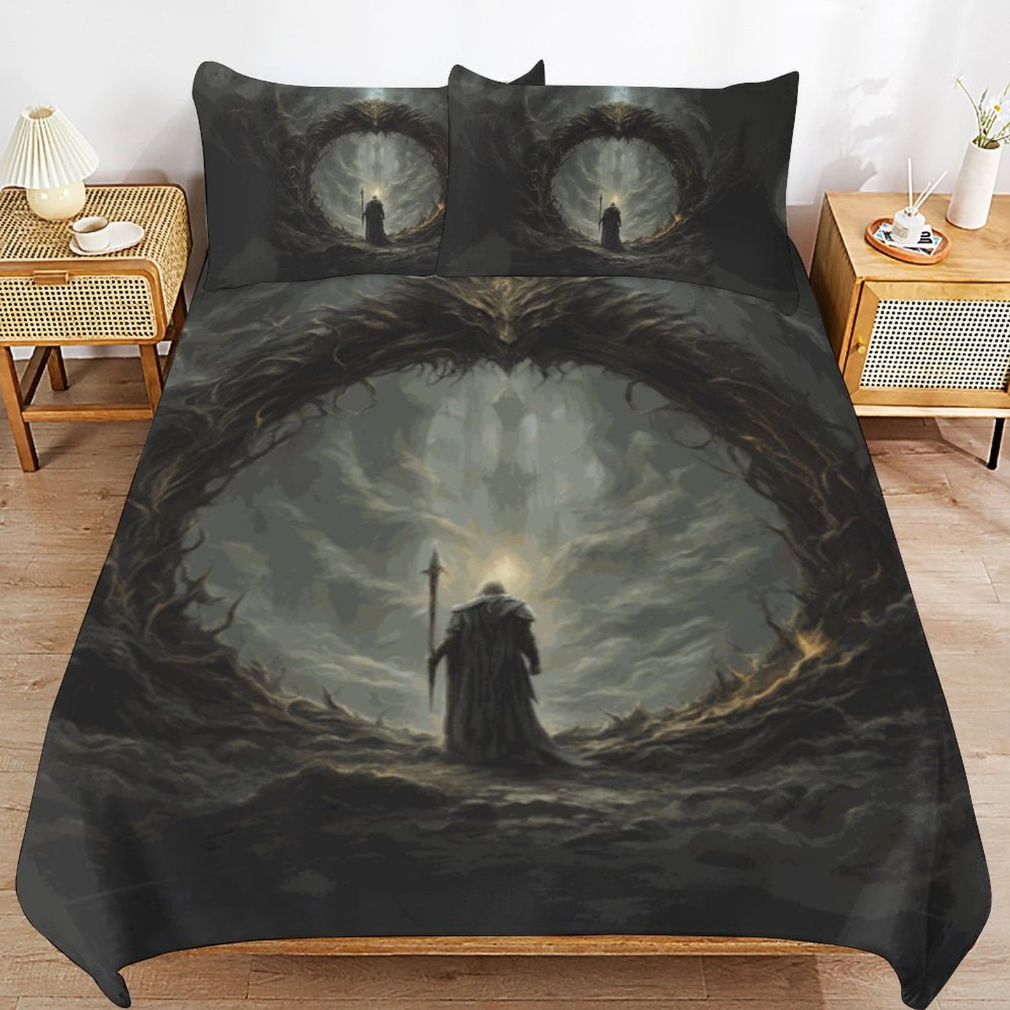 Age of Sigmor Bedding 3-Piece Bedding Set, Fantasy Gamer merch