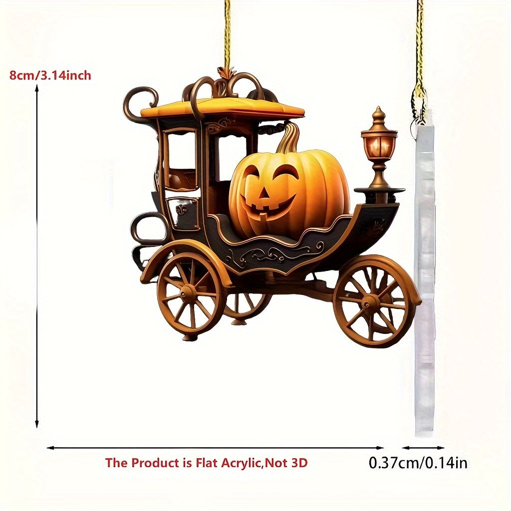 The Witchy Gypsy Halloween Pumpkin Ornament