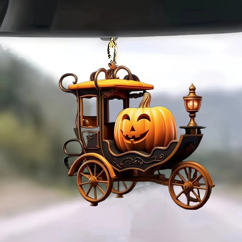 The Witchy Gypsy Halloween Pumpkin Ornament