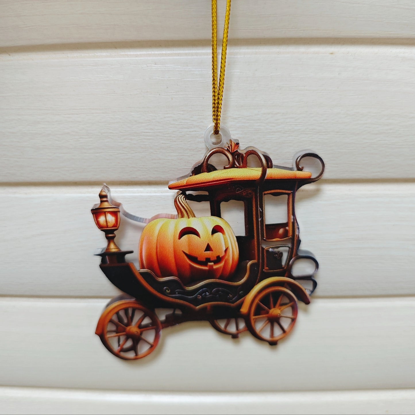 The Witchy Gypsy Halloween Pumpkin Ornament
