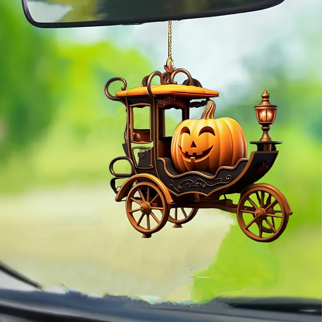 The Witchy Gypsy Halloween Pumpkin Ornament