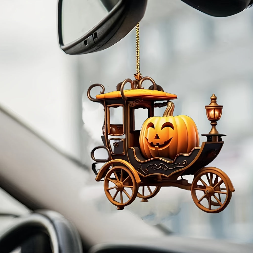 The Witchy Gypsy Halloween Pumpkin Ornament