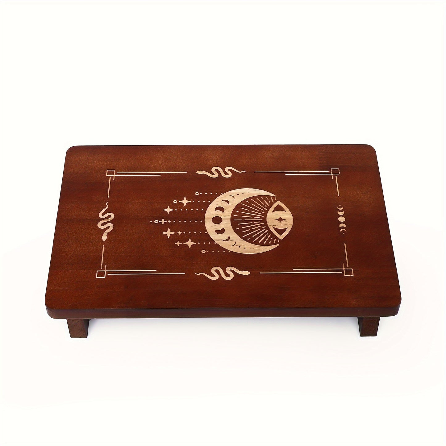Compact Altar Table - Perfect for Meditation, Wiccan, Buddhist Practices