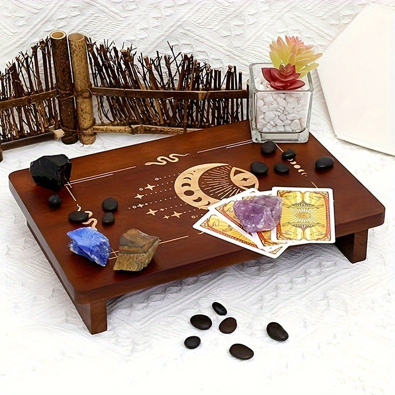 Compact Altar Table - Perfect for Meditation, Wiccan, Buddhist Practices