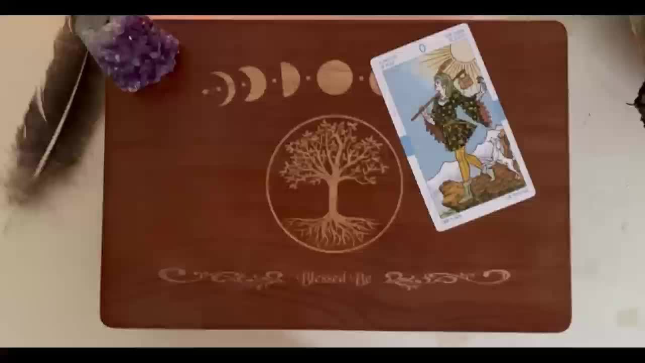 Compact Altar Table - Perfect for Meditation, Wiccan, Buddhist Practices