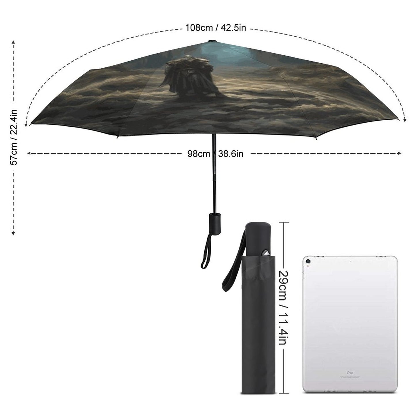 Elden Ring Fantasy Umbrella, elden ring gifts, elden ring, malenia elden ring