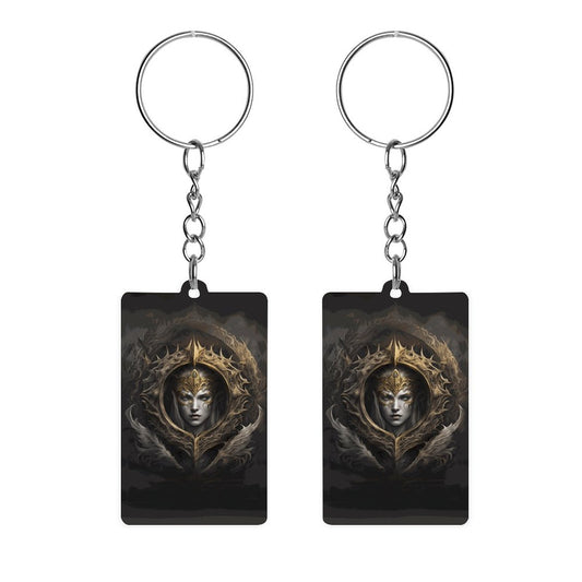 Elden Ring Queen Acrylic Keychain, Age of Sigmor, malenia elden ring
