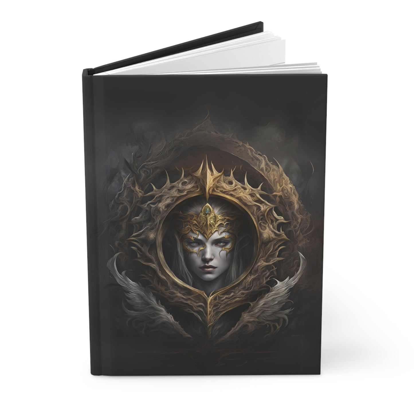 Elden Ring Queen Hardcover Journal Matte, Dark Souls treasures