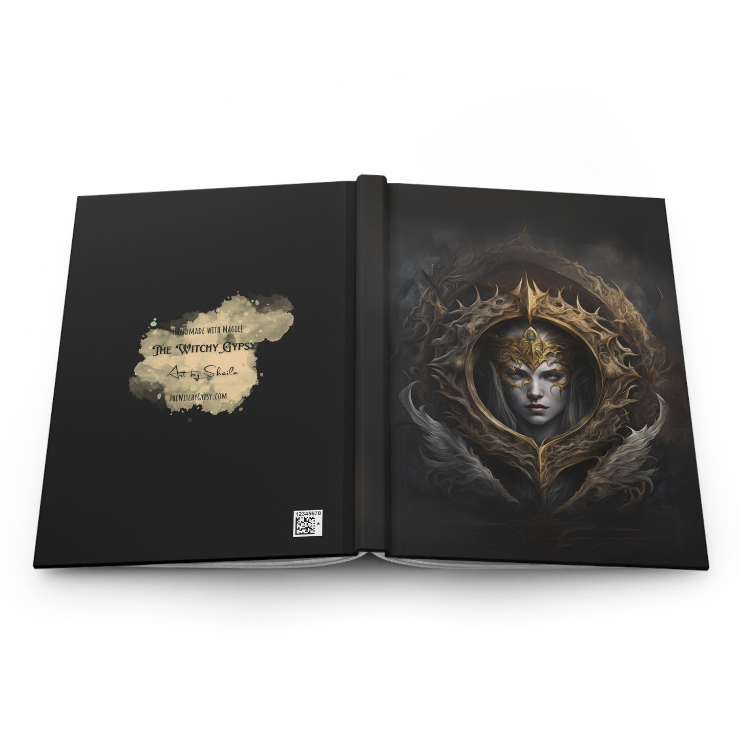 Elden Ring Queen Hardcover Journal Matte, Dark Souls treasures