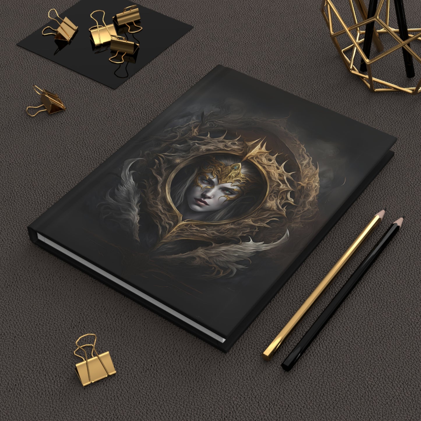Elden Ring Queen Hardcover Journal Matte, Dark Souls treasures