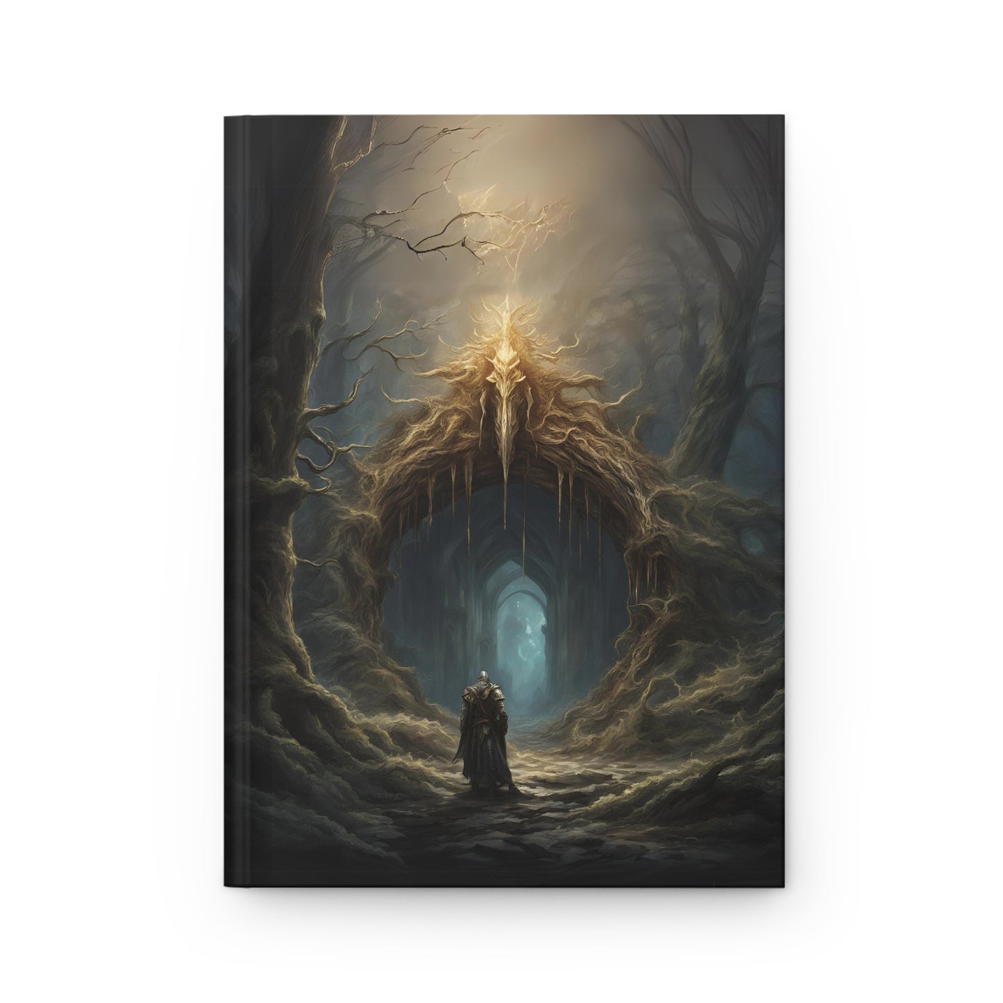 Elden Ring Warrior Hardcover Journal Matte, Fantasy Gamer notebook