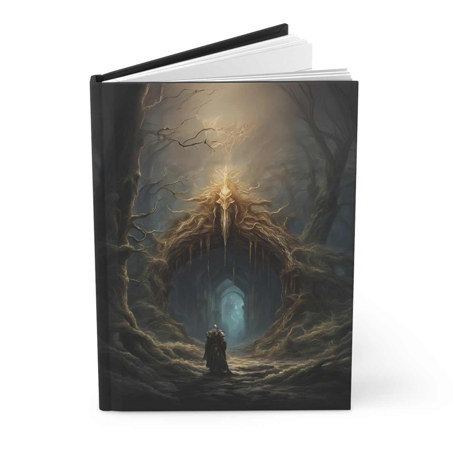 Elden Ring Warrior Hardcover Journal Matte, Fantasy Gamer notebook
