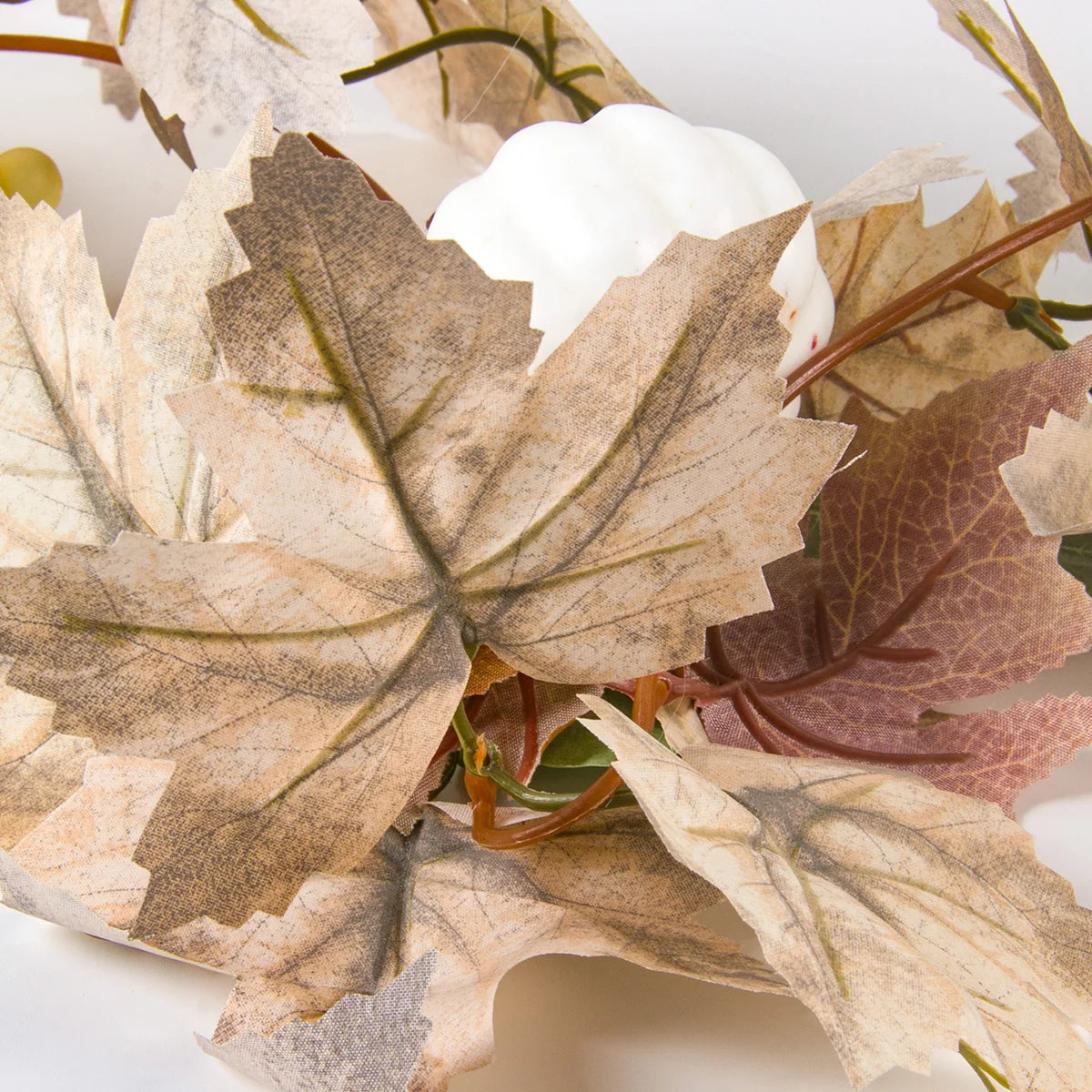 The Witchy Gypsy Fall white pumpkin garland