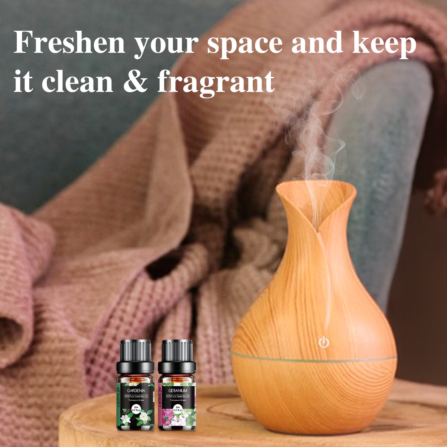 Floral Essential Oils Set - 14 Pcs Fragrance Oil for Diffusers
