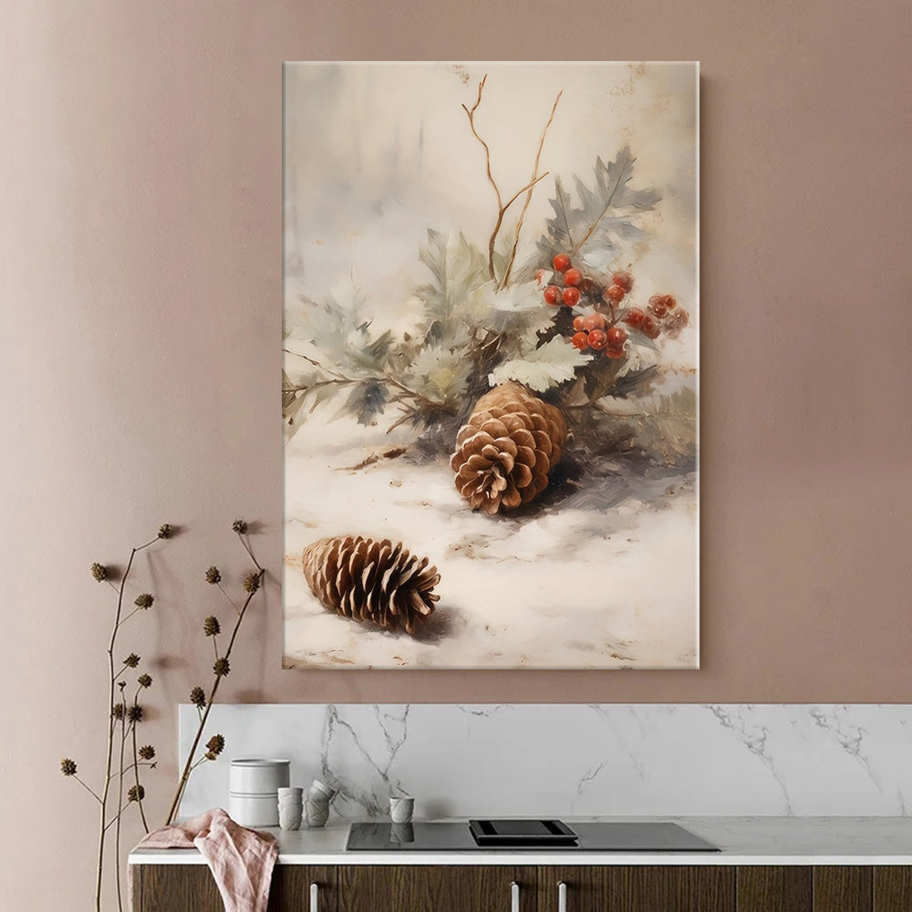 The Witchy Gypsy Christmas Pinecone Wall Art