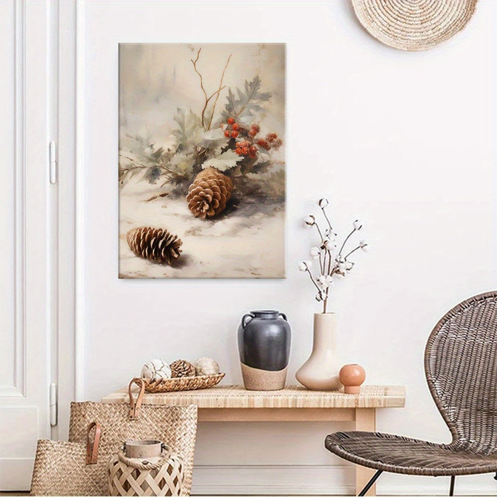 The Witchy Gypsy Christmas Pinecone Wall Art