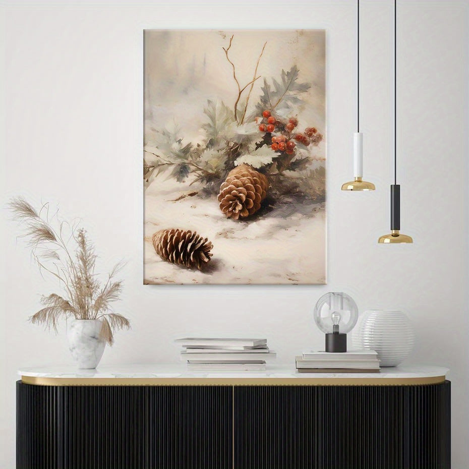 The Witchy Gypsy Christmas Pinecone Wall Art