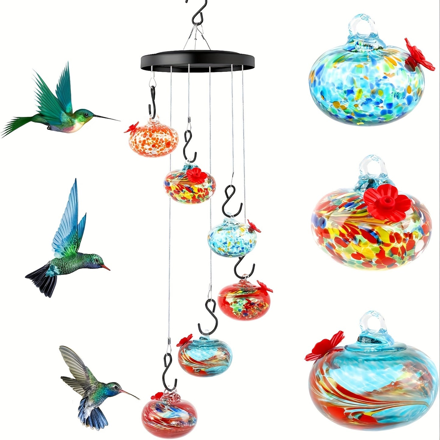 The Witchy Gypsy Humming Bird Feeder Chime